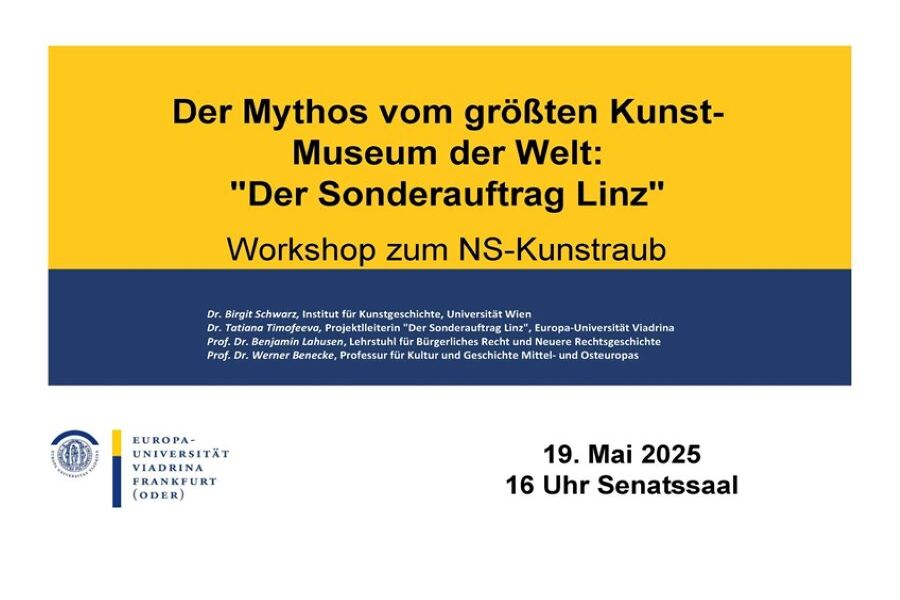 Einladung Workshop 19.05.2025